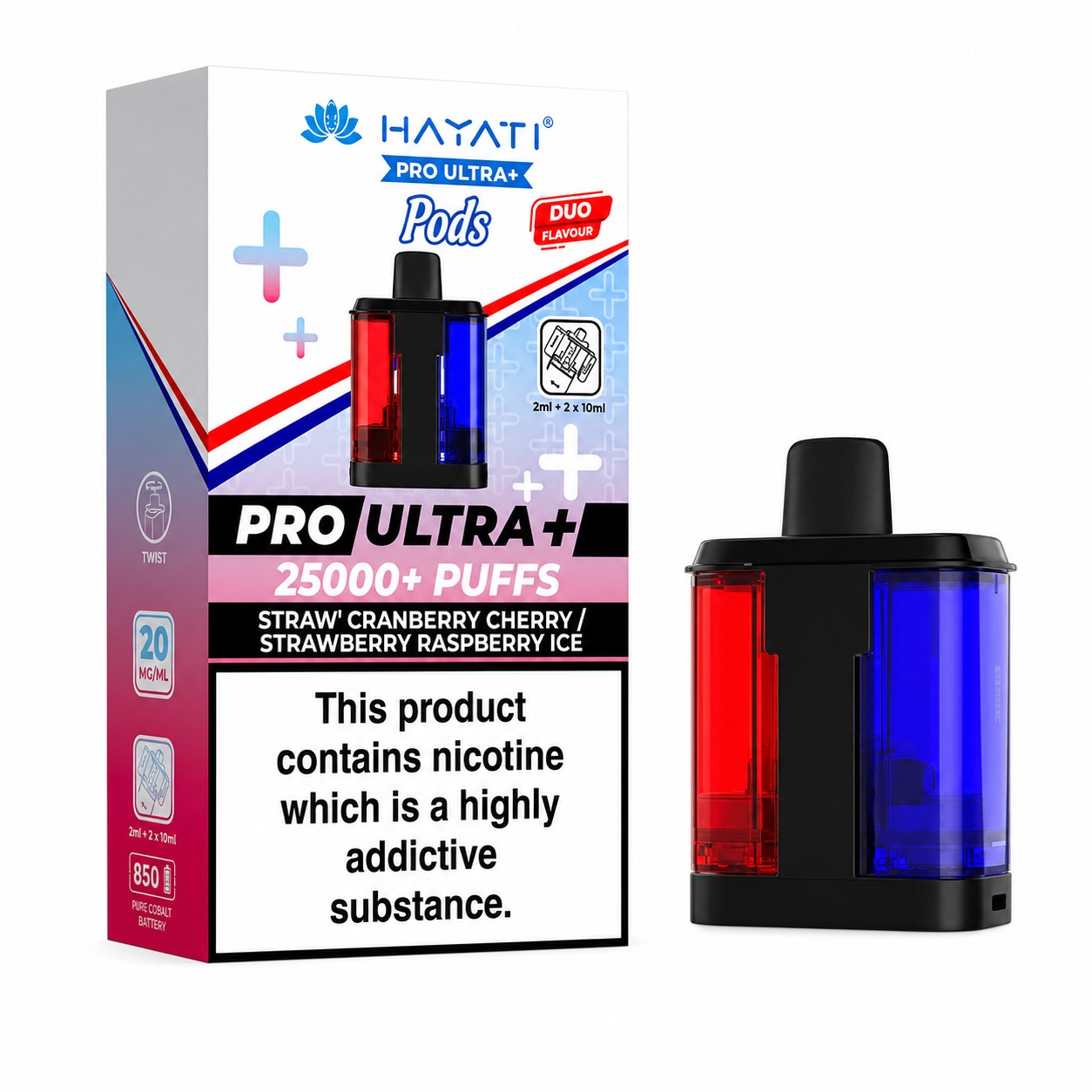 Hayati Pro Ultra Plus 25000 Prefilled pod 20mg - Image 2