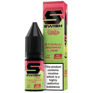 Strawberry Lime Swish 10ml Nic Salt Mix Labs