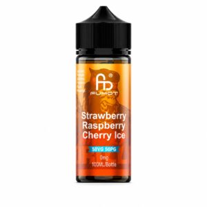 Strawberry Raspberry Cherry Ice 100ml E Liquid Fumot