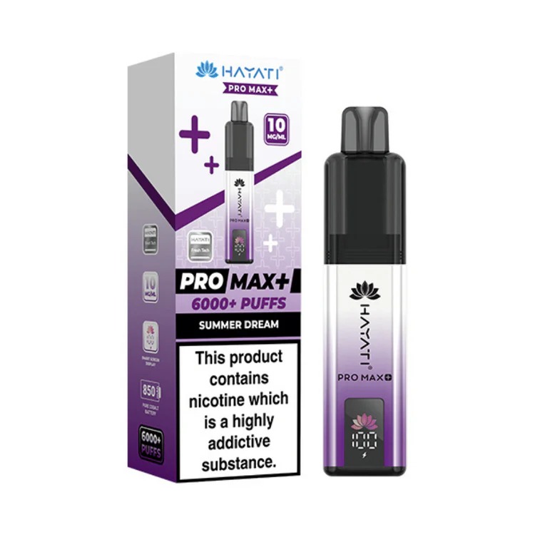 Hayati Pro Max+ 6000 Prefilled Pod Vape Kit - Image 16