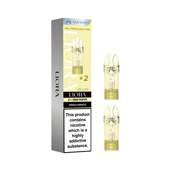 Hayati Liora 1000 Prefilled Pods (2 Pack) - Image 28