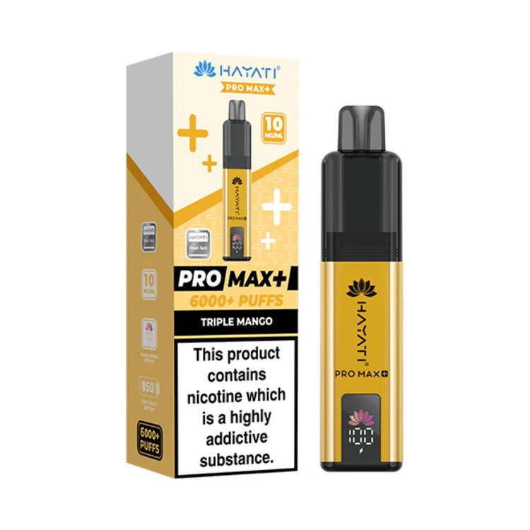 Hayati Pro Max+ 6000 Prefilled Pod Vape Kit - Image 14