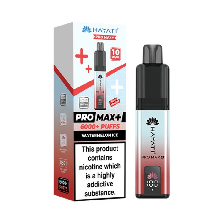 Hayati Pro Max+ 6000 Prefilled Pod Vape Kit - Image 12