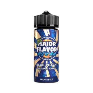 Blue Peach 100ml E Liquid Major Flavor