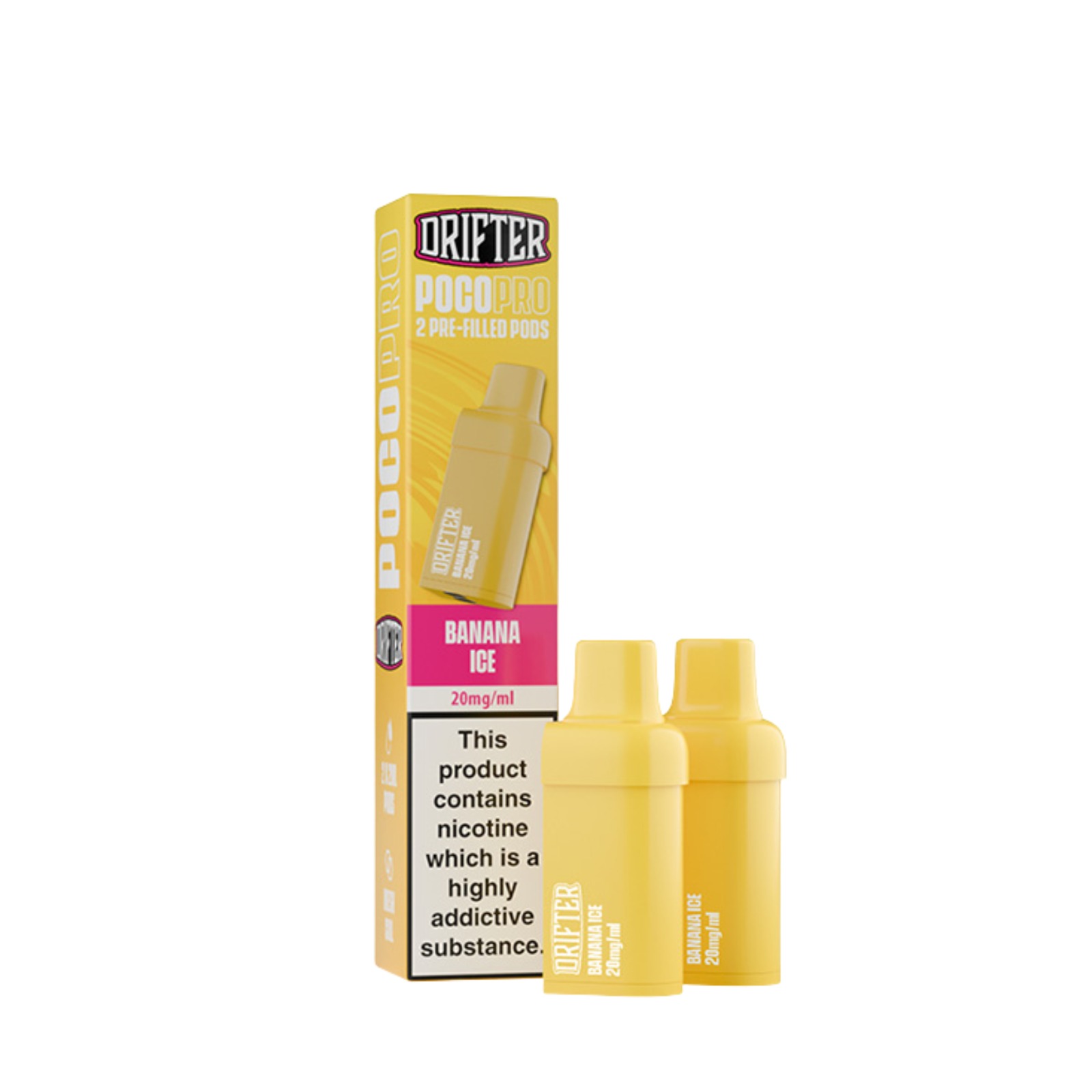 Drifter Poco Pro 600 Prefilled Pods (2 Pack) - Image 2