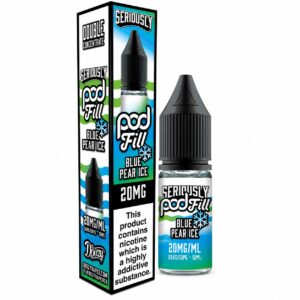 Blue Pear Ice 10ml Nic Salt Seriously Pod Fill