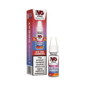 Blue Sour Strawberry 10ml Nic Salt IVG Pro
