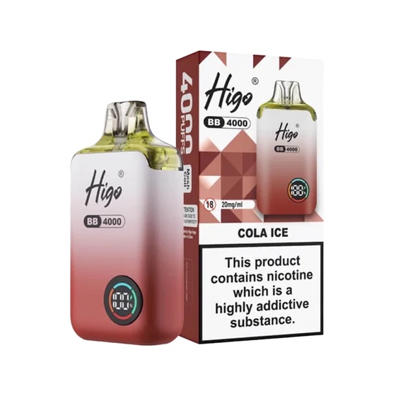 Higo BB 4000 Prefilled Pod Vape Kit - Image 7