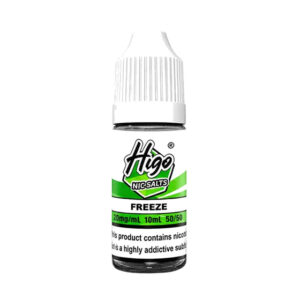 Freeze Nic Salt 10ml Higo Crystal Pack Of 10