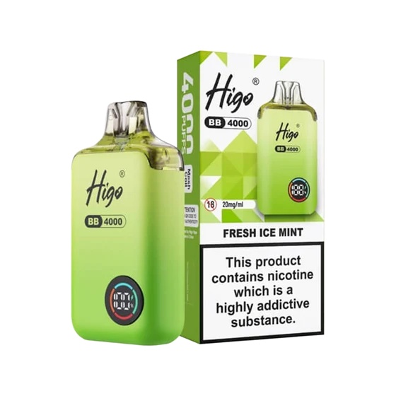 Higo BB 4000 Prefilled Pod Vape Kit - Image 9