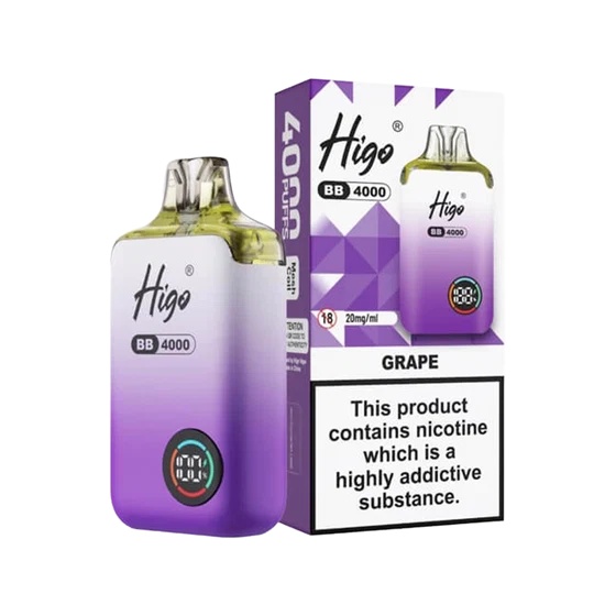 Higo BB 4000 Prefilled Pod Vape Kit - Image 11