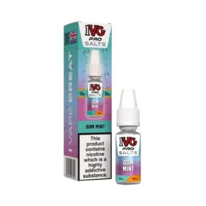 Gum Mint 10ml Nic Salt IVG Pro