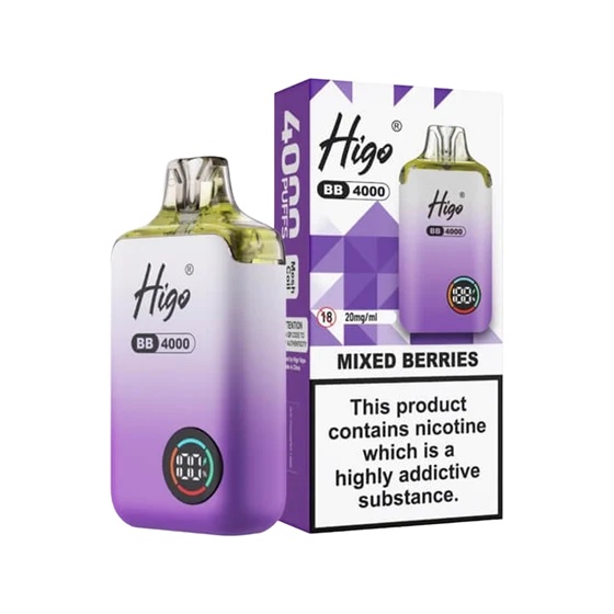 Higo BB 4000 Prefilled Pod Vape Kit - Image 16