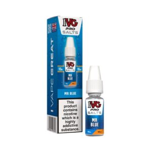 Mr Blue 10ml Nic Salt IVG Pro