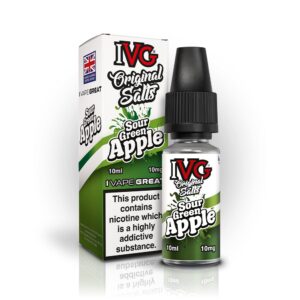 Sour Green Apple 10ml Nic Salts IVG Original