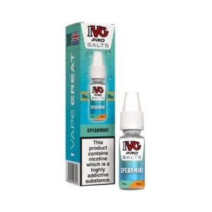 Spearmint 10ml Nic Salt IVG Pro
