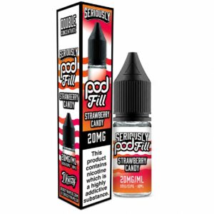 Strawberry Candy 10ml Nic Salt Seriously Pod Fill