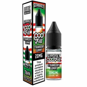 Strawberry Gummy 10ml Nic Salt Seriously Pod Fill