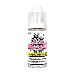 Strawberry Hub Hub Nic Salt 10ml Higo Crystal Pack Of 10