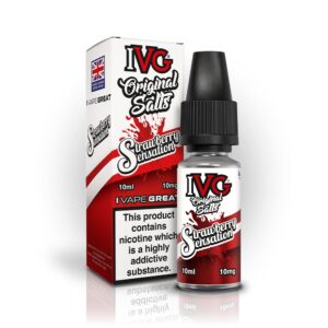 Strawberry Sensation 10ml Nic Salts IVG Original