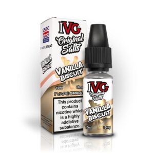 Vanilla Biscuit 10ml Nic Salts IVG Original