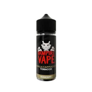 Vanilla Cappuccino Tobacco 100ml E Liquid Vampire Vape
