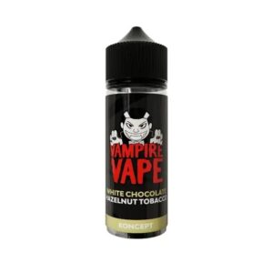 White Chocolate Hazelnut Tobacco 100ml E Liquid Vampire Vape