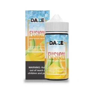 Banana Cantaloupe Honeydew Iced 100ml E Liquid 7 Daze Fusion
