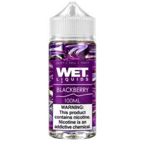 Blackberry 100ml E Liquid Wet Liquids