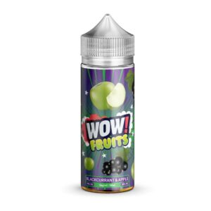 Blackcurrant & Apple Fruits 100ML E Liquid Wow Exp