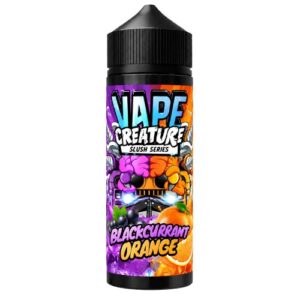 Blackcurrant Orange Slush 100ml E liquid Vape Creature