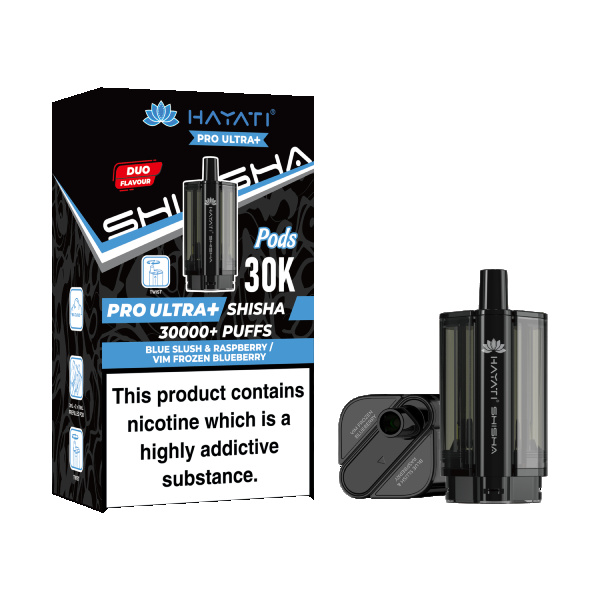 Hayati Pro Ultra Plus Shisha 30k Prefilled Pod - Image 9