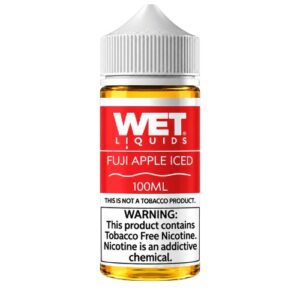 Fuji Apple Iced 100ml E Liquid Wet Liquids