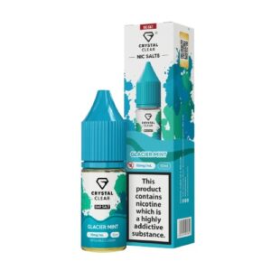 Glacier Mint Bar Salt 10ml Nic Salt Crystal Clear