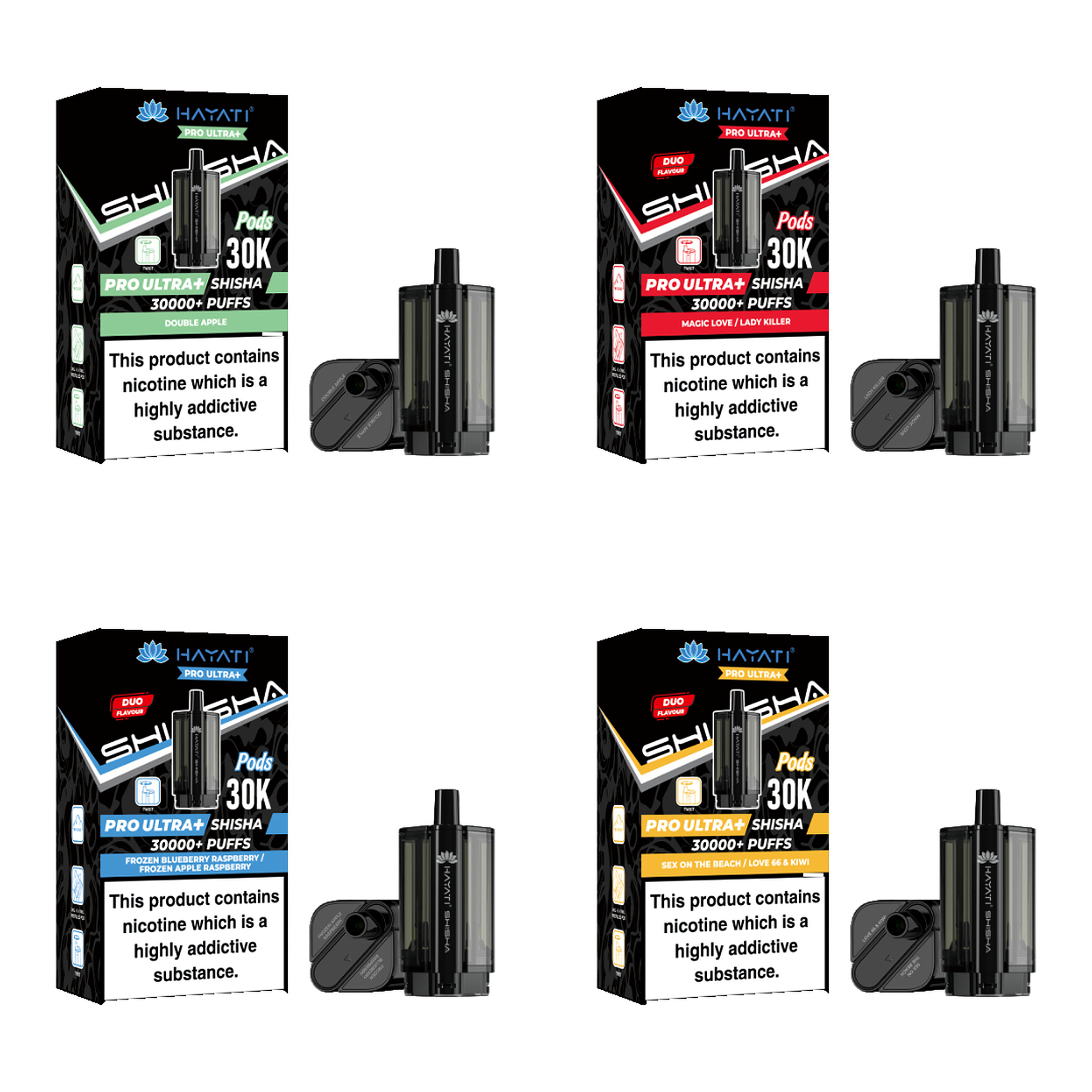 Hayati Pro Ultra Plus Shisha 30k Prefilled Pod