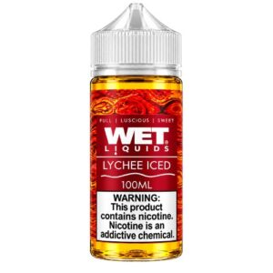 Lychee Iced 100ml E Liquid Wet Liquids