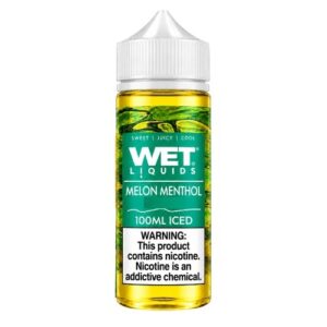 Melon Menthol Iced 100ml E Liquid Wet Liquids