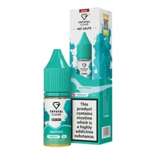 Menthol Bar Salt 10ml Nic Salt Crystal Clear