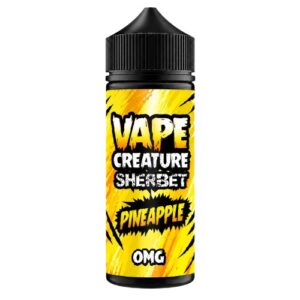 Pineapple Sherbet 100ml E liquid Vape Creature