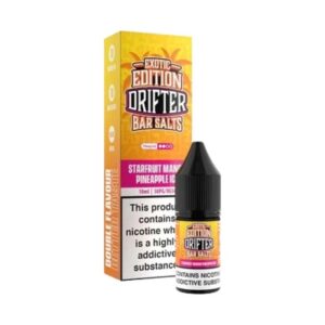 Starfruit Mango Pineapple Ice Bar Salts 10ml Nic Salt Drifter