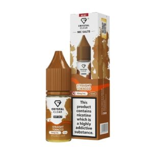 Straight Tobacco Bar Salt 10ml Nic Salt Crystal Clear
