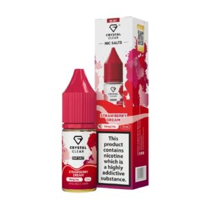 Strawberry Dream Bar Salt 10ml Nic Salt Crystal Clear