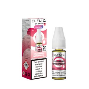 Strawberry Watermelon 10ml Nic Salt Elfliq By Elf Bar