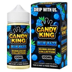 Blue Razz Bubblegum 100ml E Liquid Candy King