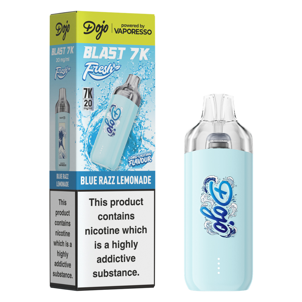 Vaporesso Dojo Blast 7K Fresh Prefilled Pod Vape Kit - Image 4