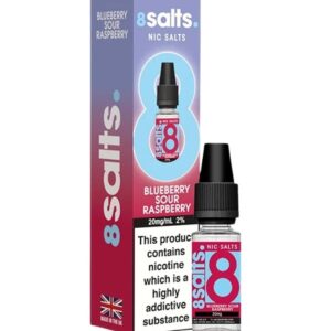 Blueberry Sour Raspberry 10ml Nic Salt 8Salts By 88Vape