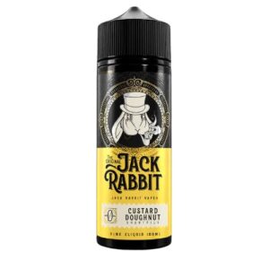 Custard Doughnut 100ml E liquid Jack Rabbit Vapes