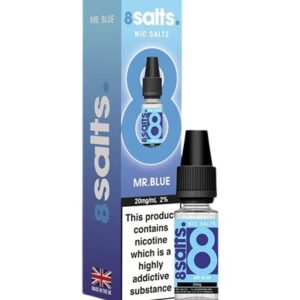 Mr Blue 10ml Nic Salt 8Salts By 88Vape