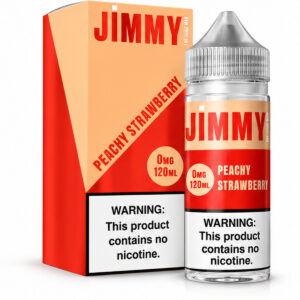 Peachy Strawberry 100ml E Liquid Jimmy The Juiceman