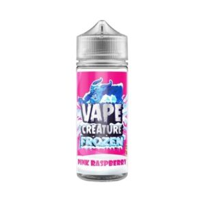 Pink Raspberry Frozen 100ml E liquid Vape Creature